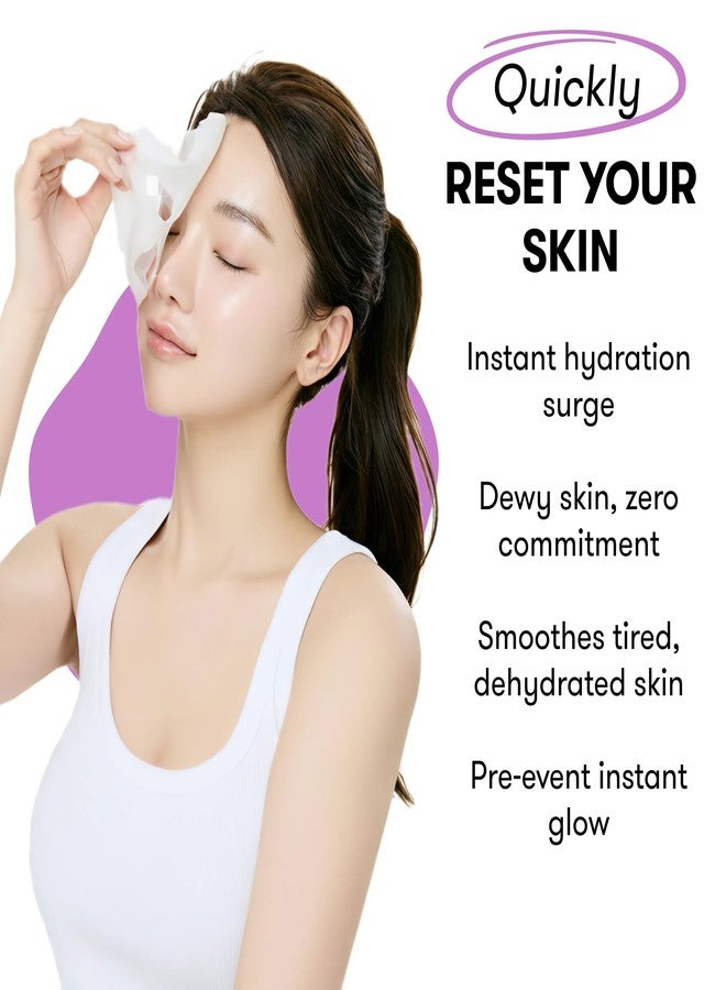 Epielle Niacinamide Korean Face Masks 20 Pack - Pore Minimizing Sheet Masks with Bakuchiol for Glowing Skin, Stocking Stuffers for Women K-Beauty - Image 5